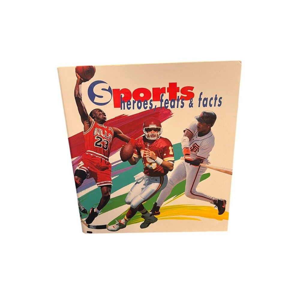 1994 Sports Heroes, Feats & Facts Binder 180 Pages of Sport Champions JORDAN
